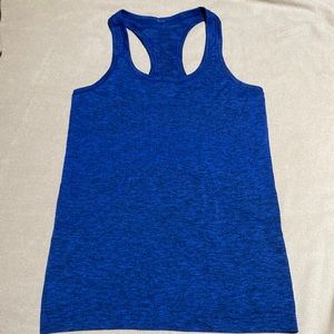 lululemon athletica Blue Tank Top